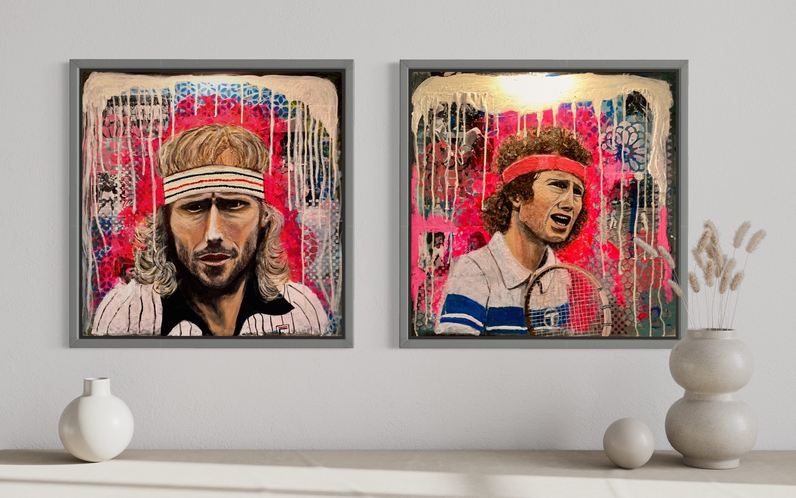 Bjørn Borg og McEnroe 